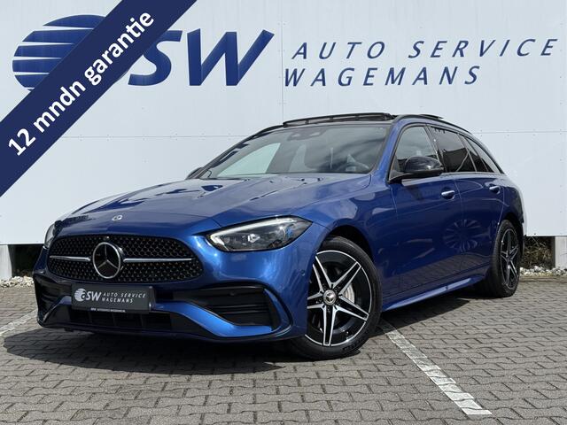Mercedes-Benz C-KLASSE Estate 300 e AMG Line | Distronic | Pano | Massage | Trekhaak | Laser LED