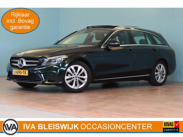 Mercedes-Benz C-KLASSE Estate 180 Business Solution Automaat | NAVI | CAMERA + PDC | SCHUIF / KANTELDAK | STOELVERW | ELEKTR KLEP |