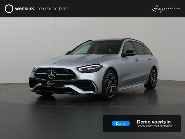 Mercedes-Benz C-KLASSE Estate 180 Business Solution AMG | Night pakket | Panoramadak | Trekhaak | Verwarmde stoelen |