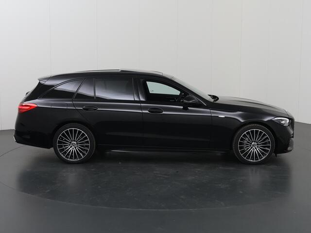 Mercedes-Benz C-KLASSE 300e Business Solution AMG | Panoramaschuifdak | Night | Burmester | Rijassistentiepakket Plus | Matrix Led