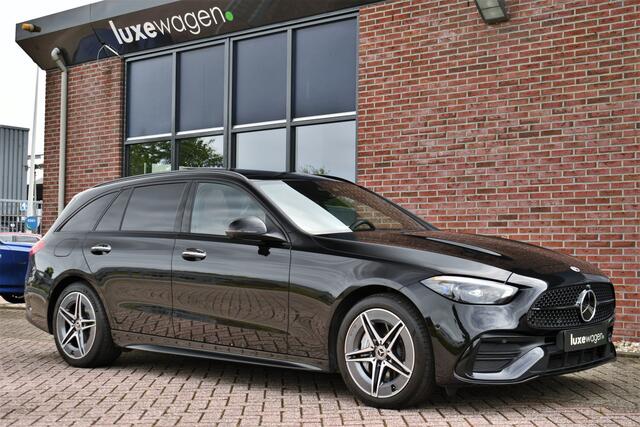Mercedes-Benz C-KLASSE Estate 300 e AMG Line Pano HUD Trekh Distr 360 Night 2xMemo