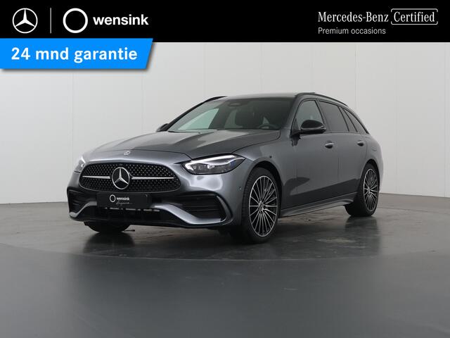 Mercedes-Benz C-KLASSE Estate 300e Business Solution AMG | Panoramaschuifdak | Premium Plus | Burmester | Head-Up | Trekhaak |