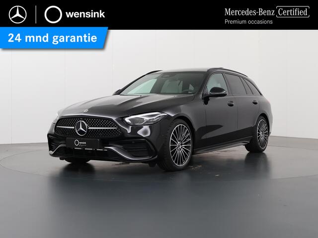 Mercedes-Benz C-KLASSE Estate 180 AMG NIGHT | Panoramadak | Stoelmemory | Achteruitrijcamera | LED High Performance koplampen | Lichte Bekleding | Sfeerverlichting |