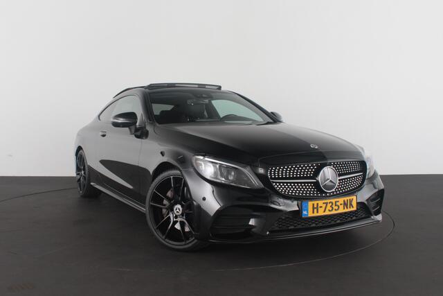 Mercedes-Benz C-KLASSE Coupé 300 Premium AMG Plus Pack > 258pk/Pano.Schuif/Burmester/Standkachel/Sfeerverlichting....