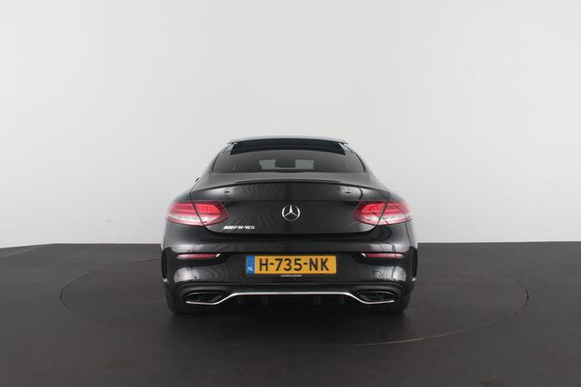 Mercedes-Benz C-KLASSE Coupé 300 Premium AMG Plus Pack > 258pk/Pano.Schuif/Burmester/Standkachel/Sfeerverlichting....