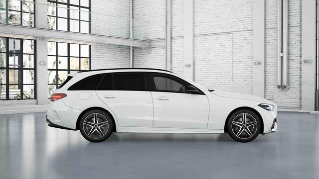 Mercedes-Benz C-KLASSE Estate 300 e AMG Line | Night | Panoramadak | Trekhaak | Headup | Rijassistentiepakket Plus |