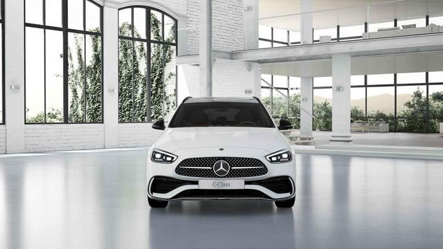 Mercedes-Benz C-KLASSE Estate 300 e AMG Line | Night | Panoramadak | Trekhaak | Headup | Rijassistentiepakket Plus |