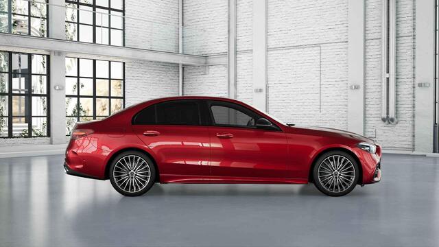 Mercedes-Benz C-KLASSE 180 AMG Line | Night | Multispaaks velgen | Achteruitrijcamera | Stoelverwarming |