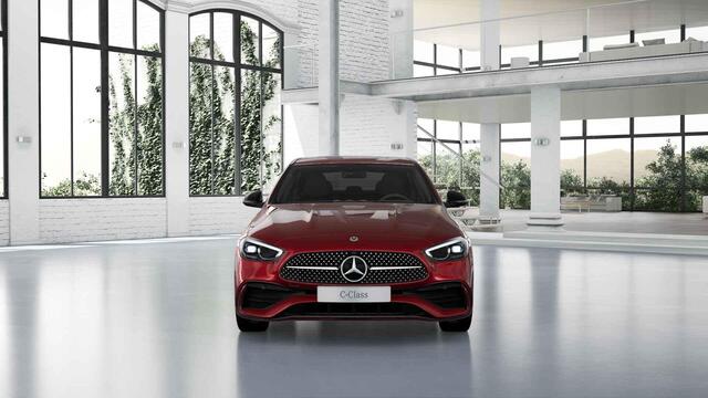 Mercedes-Benz C-KLASSE 180 AMG Line | Night | Multispaaks velgen | Achteruitrijcamera | Stoelverwarming |