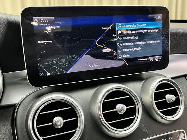 Mercedes-Benz C-KLASSE 180 *AMG* Panoramadak / Leder / Camera / LED High Performance / Cruise Control / 18"LMV