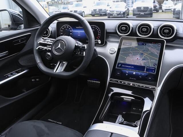 Mercedes-Benz C-KLASSE Estate 300e AMG ** HIGH LED, NAVI+, PANO, TREKH, WINTER & SPIEGEL-PACK ** UNFALLFREI - Ex. MB-AG ** ** INFORMEER OOK NAAR ONZE AANTREKKELIJKE FINANCIAL-LEASE TARIEVEN **