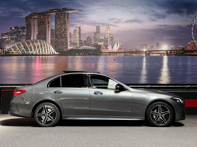 Mercedes-Benz C-KLASSE C300 e AMG |Memory|HeadUp||Sfeer|Pano|360cam