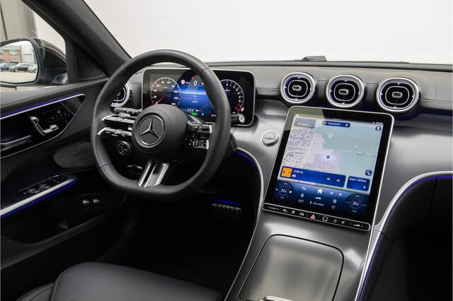 Mercedes-Benz C-KLASSE Estate 300 e AMG Premium, Leder, Distronic, Trekhaak, Camera, Hybrid 2025