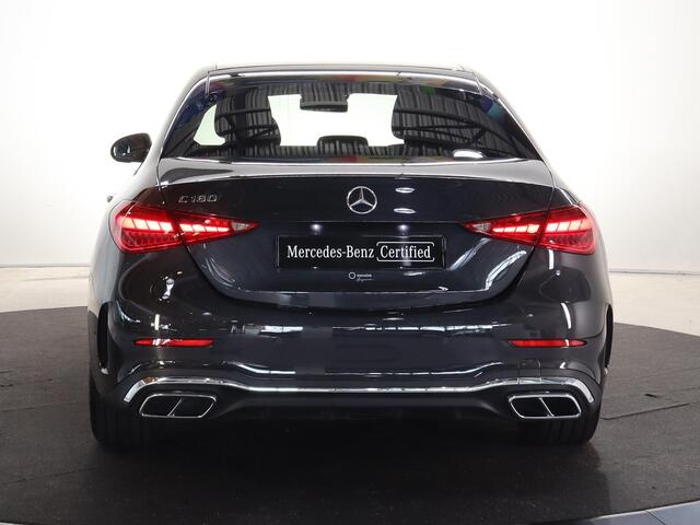 Mercedes-Benz C-KLASSE 180 AMG Line | Trekhaak | Lederen bekleding | Memory | Digital Light |