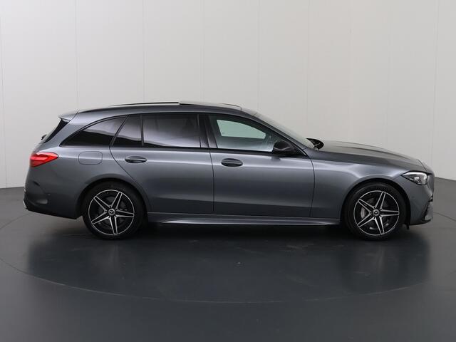 Mercedes-Benz C-KLASSE Estate 300 e AMG Line | Night | Panoramadak | Trekhaak | Stoelverwarming | Digital Light |