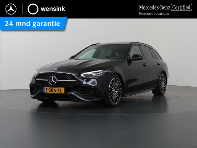 Mercedes-Benz C-KLASSE Estate 180 AMG NIGHT | Panoramadak | Stoelmemory | Achteruitrijcamera | LED High Performance koplampen | Lichte Bekleding | Sfeerverlichting |
