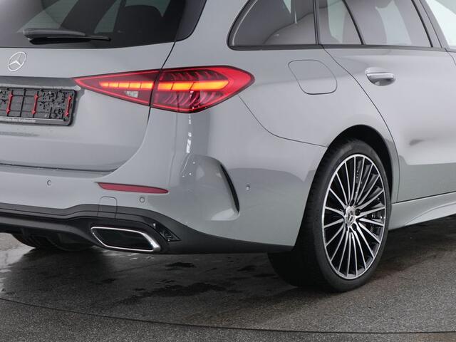 Mercedes-Benz C-KLASSE Estate 300 e AMG Plug-In Hybride AMG Line Premium | Night Pakket | Panorama Schuif-Kanteldak | Trekhaak | 19 Inch AMG Velgen | Parkeerpakket met 360°-camera. Inclusief 24 maanden MB Certified garantie voor Europa.