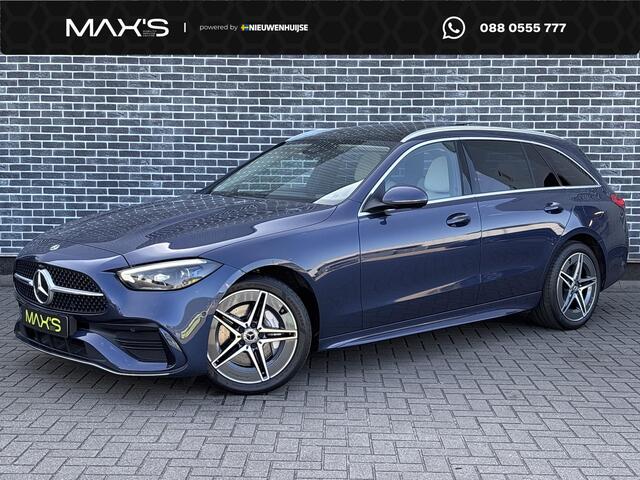 Mercedes-Benz C-KLASSE Estate 300 e AMG Line | Panoramadak | Stoelverwarming | Cruise Control Adaptief | MBUX Navigatie | Achteruitrijcamera | Parkeersensoren | LED Koplampen | Elektrische Achterklep | Plug-in Hybrid (PHEV)