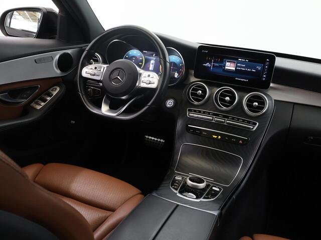 Mercedes-Benz C-KLASSE Estate 180 Business Solution AMG | Panoramadak | Night pakket | Trekhaak | Zadelbruin interieur |