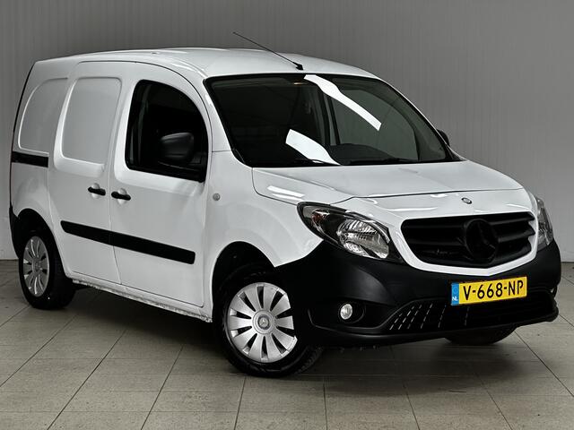 Mercedes-Benz CITAN 108 CDI BlueEFFICIENCY /Zij-schuifdeur rechts /Airco /Cruise /Elek. pakket /C.V. afstand /Bluetooth /AUX & USB /Armsteun.