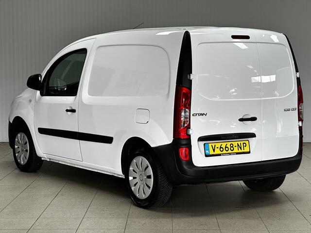 Mercedes-Benz CITAN 108 CDI BlueEFFICIENCY /Zij-schuifdeur rechts /Airco /Cruise /Elek. pakket /C.V. afstand /Bluetooth /AUX & USB /Armsteun.