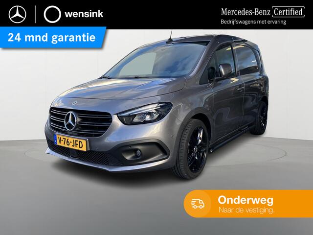 Mercedes-Benz CITAN 112 CDI L1 SELECT Automaat | BPM VRIJ | Keyless Entry | Trekhaak | LED Koplampen | Apple Carplay | Lichtmetalen velgen | Sidebars | Spiegels in kleur | Achteruitrijcamera | Cruise Control | Airco |