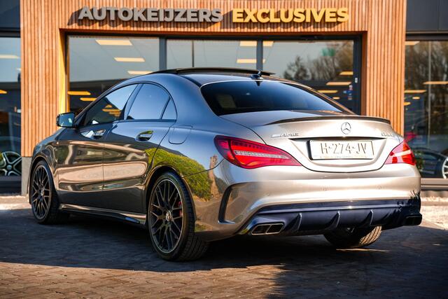 Mercedes-Benz CLA-KLASSE AMG 45 4MATIC Ambition Pano Airco Navi 19"L.M. Parkeersensoren Stoelverw.
