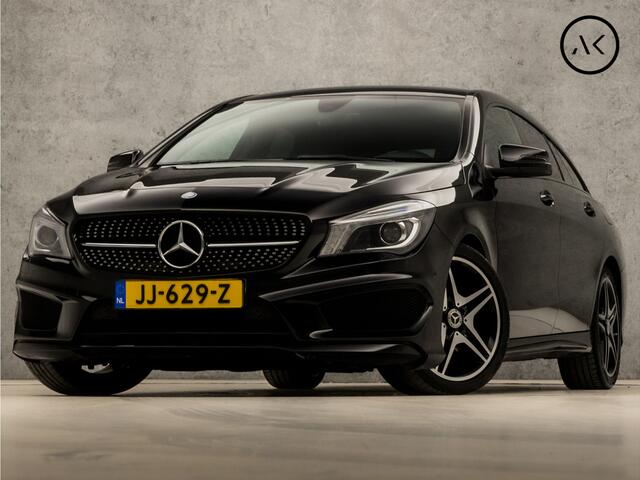 Mercedes-Benz CLA-KLASSE Shooting Brake 200 AMG Sport 157Pk Automaat (GROOT NAVI, LEDER/ALCANTARA, GETINT GLAS, SPORTSTOELEN, CRUISE, LED KOPLAMPEN, ELEK ACHTERKLEP, NIEUWE APK, NIEUWSTAAT)