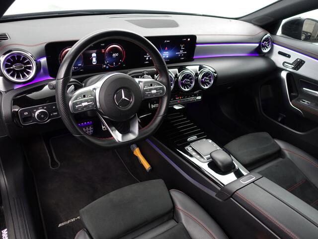 Mercedes-Benz CLA-KLASSE 180 AMG Night Edition Premium Aut- Memory Seats, Carplay, Panoramadak, Zitcomfort, Sfeerverlichting, Xenon Led Premium
