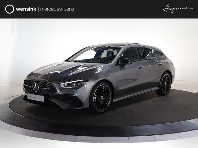 Mercedes-Benz CLA-KLASSE 180 Shooting Brake Business Solution AMG | Panorama-schuifdak | Trekhaak | Dode hoek | Achteruitrijcamera | Stoelverwarming