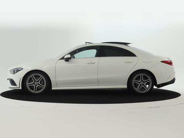 Mercedes-Benz CLA-KLASSE 200 Business Solution AMG AMG Line | Panorama Schuif-Kanteldak | Achteruitrijcamera. Inclusief 24 maanden Mercedes-Benz Certified garantie voor Europa.