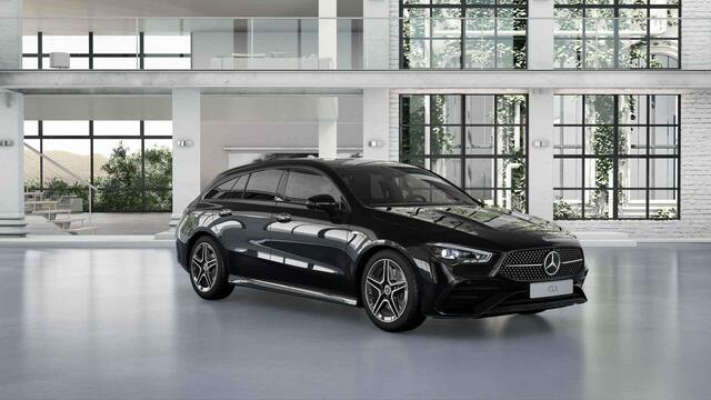 Mercedes-Benz CLA-KLASSE Shooting Brake 250e Business Solution AMG | Panoramaschuifdak | Burmester | Night | Rijassistentiepakket | 360°-camera