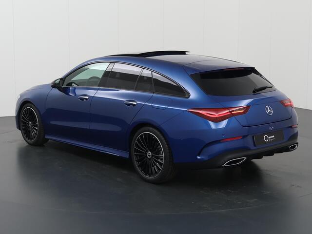 Mercedes-Benz CLA-KLASSE Shooting Brake 180 AMG Line | Night Pakket | Panoramadak | Sfeerverlichting | 19" multispaaks velgen | Trekhaak