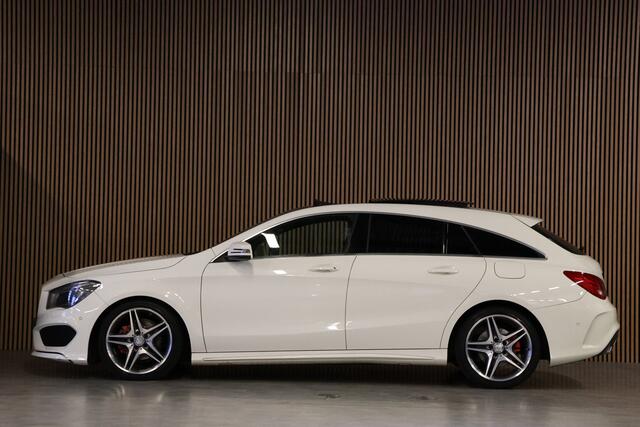 Mercedes-Benz CLA-KLASSE Shooting Brake 180 AMG | Panoramadak | Cruise | Airco | Alcantara | Navi | Command Online | Elek. Achterklep | Nieuwe APK | NAP Logisch |