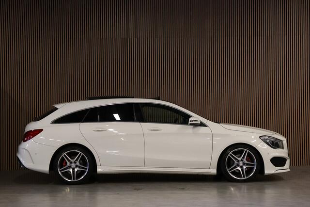Mercedes-Benz CLA-KLASSE Shooting Brake 180 AMG | Panoramadak | Cruise | Airco | Alcantara | Navi | Command Online | Elek. Achterklep | Nieuwe APK | NAP Logisch |