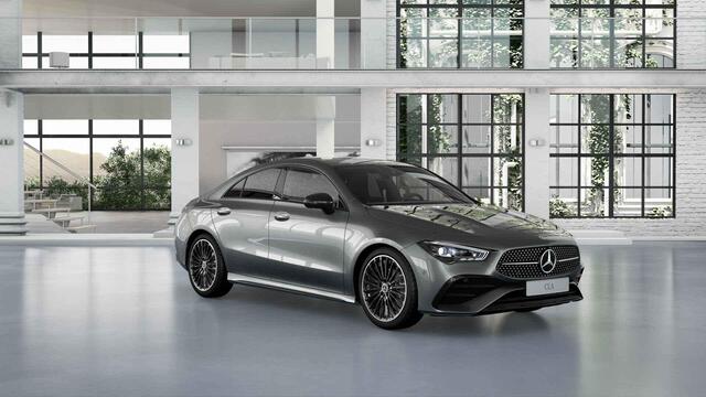 Mercedes-Benz CLA-KLASSE 180 Business Solution AMG | Panoramaschuifdak | AMG Line Plus | Head-up display | Nightpakket | 360° camera | Dodehoekassistent |