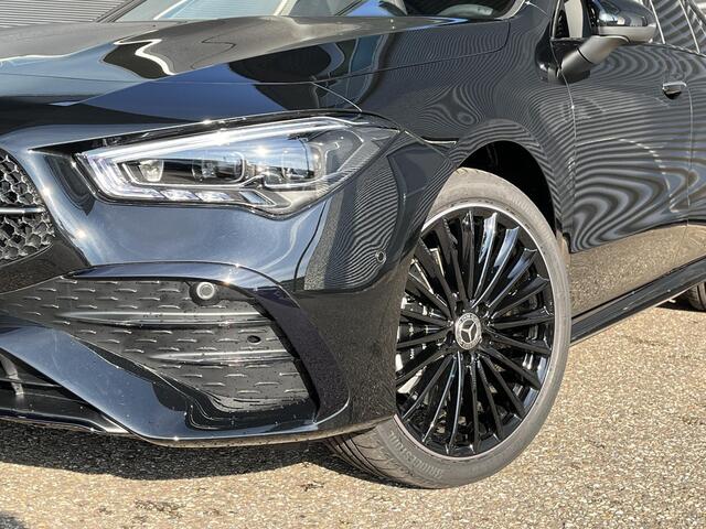 Mercedes-Benz CLA-KLASSE Shooting Brake 250 e AMG Line | Panoramadak | Night Pakket | MULTIBEAM LED Koplampen | Dodehoekassistent | Advanced Sound System | Sfeerverlichting | Stoelverwarming | Achteruitrijcamera | Elektrisch Inklapbare Buitenspiegels