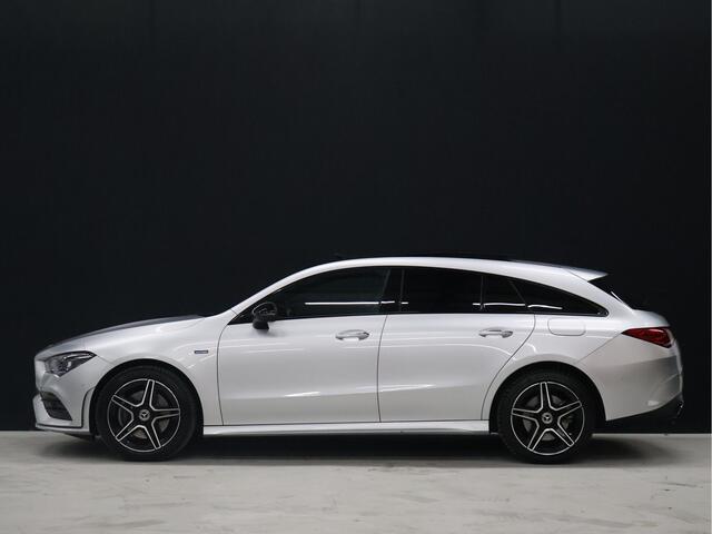 Mercedes-Benz CLA-KLASSE Shooting Brake 250 e Business Solution AMG Limited [SCHUIFKANTELDAK, MEMORY SEATS, CAMERA, PDC V+A, CRUISE CONTROL, SFEERVERLICHTING, STOELVERWARMING, BLUETOOTH, NAVIGATIE, AIRCO, AMG PAKKET, NIEUWSTAAT]