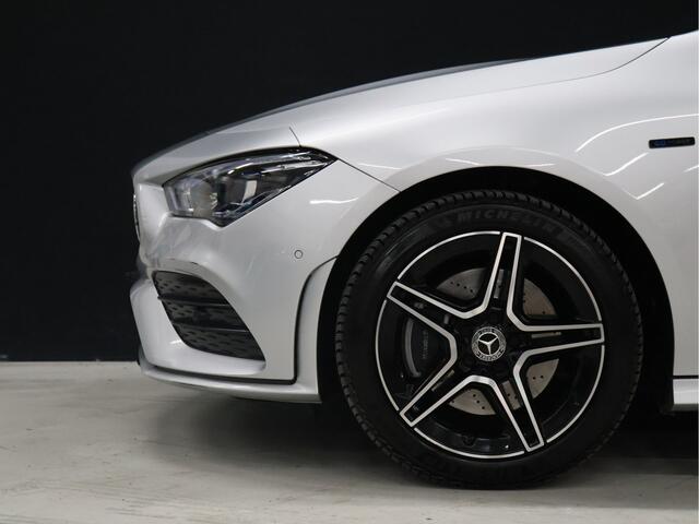 Mercedes-Benz CLA-KLASSE Shooting Brake 250 e Business Solution AMG Limited [SCHUIFKANTELDAK, MEMORY SEATS, CAMERA, PDC V+A, CRUISE CONTROL, SFEERVERLICHTING, STOELVERWARMING, BLUETOOTH, NAVIGATIE, AIRCO, AMG PAKKET, NIEUWSTAAT]