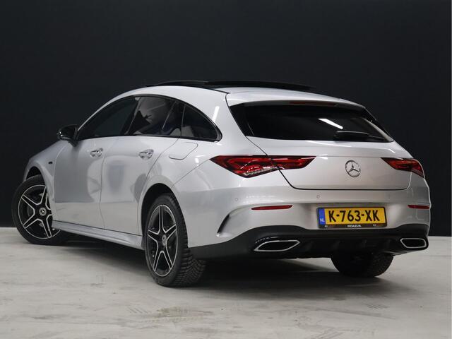 Mercedes-Benz CLA-KLASSE Shooting Brake 250 e Business Solution AMG Limited [SCHUIFKANTELDAK, MEMORY SEATS, CAMERA, PDC V+A, CRUISE CONTROL, SFEERVERLICHTING, STOELVERWARMING, BLUETOOTH, NAVIGATIE, AIRCO, AMG PAKKET, NIEUWSTAAT]