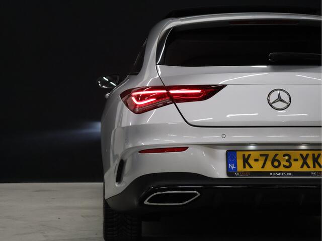 Mercedes-Benz CLA-KLASSE Shooting Brake 250 e Business Solution AMG Limited [SCHUIFKANTELDAK, MEMORY SEATS, CAMERA, PDC V+A, CRUISE CONTROL, SFEERVERLICHTING, STOELVERWARMING, BLUETOOTH, NAVIGATIE, AIRCO, AMG PAKKET, NIEUWSTAAT]