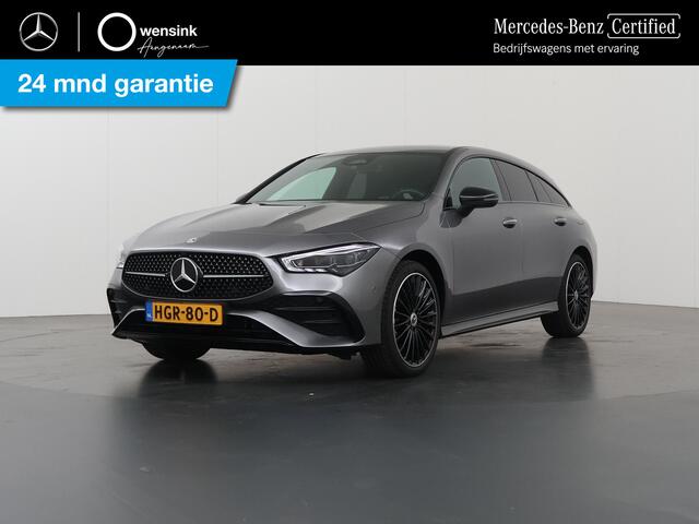 Mercedes-Benz CLA-KLASSE Shooting Brake 250e Star Edition AMG Line | Multibeam | 19" lichtmetalen velgen | Panoramadak | Night |