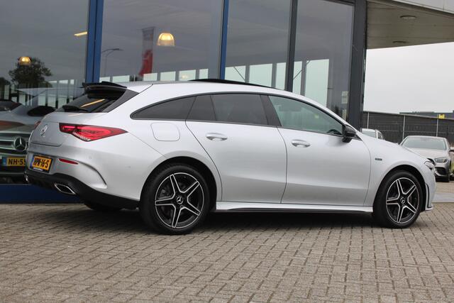Mercedes-Benz CLA-KLASSE Shooting Brake 250e AUT8 AMG NIGHT PANORAMADAK BURMESTER MEMORY SFEER DISTRONIC