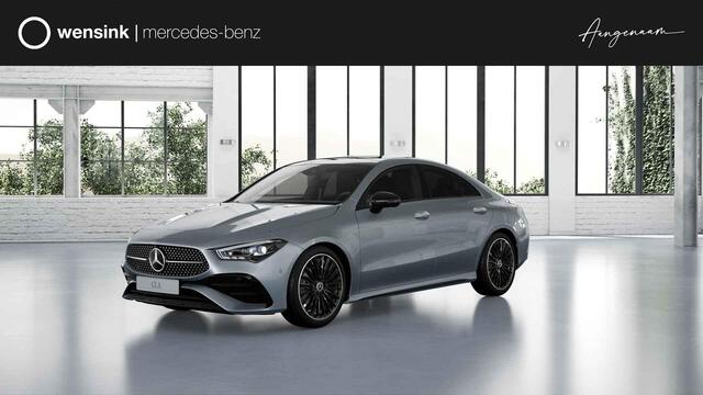 Mercedes-Benz CLA-KLASSE 180 Business Solution AMG | Panoramaschuifdak | AMG-line plus | Head-Up | Dodehoekassistent | Nightpakket |