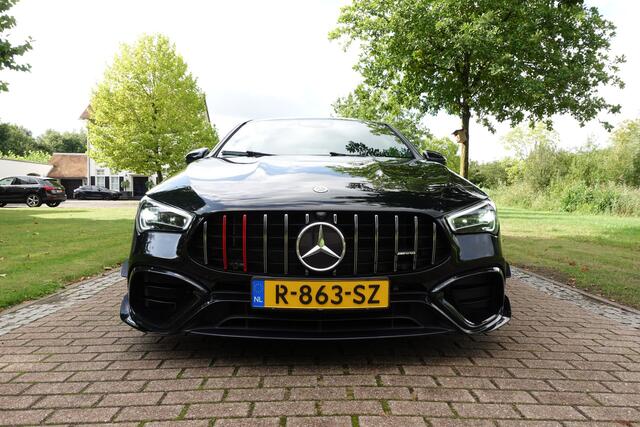 Mercedes-Benz CLA-KLASSE AMG 45 S 4MATIC+ Premium Plus | Burmester | 360° Camera | HUD | Stoelverw. | Stoelventilatie | Memory | Pano | Leder |