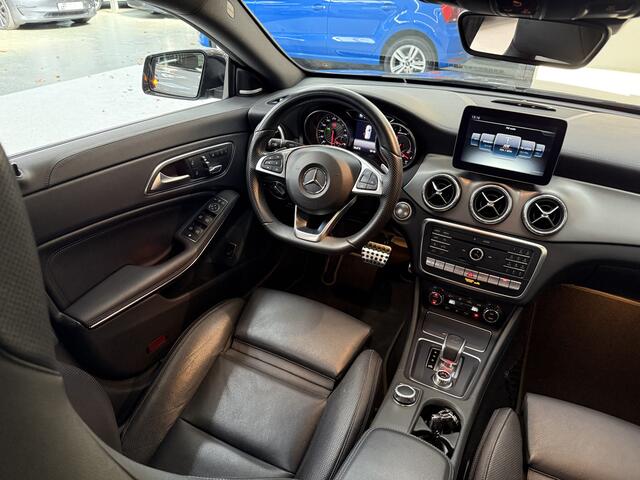 Mercedes-Benz CLA-KLASSE Shooting Brake AMG 45 4MATIC, 380Pk, 2016, Dealer onderhouden, Facelift, Memory stoelen, Sport onderstel, Sport uitlaat, Camera, Navigatie, Climate control, Cruise control, Stoelverwarming,