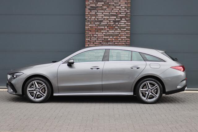 Mercedes-Benz CLA-KLASSE Shooting Brake 250 e Star Edition AMG Line | Facelift | Memory | Camera | Verwarmd Stuurwiel | Trekhaak | Keyless Go | Sfeerverlichting |