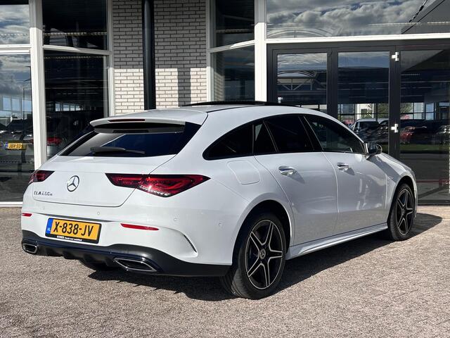 Mercedes-Benz CLA-KLASSE Shooting Brake 250 e AMG Line | Nightpakket | Panoramadak | Achteruitrijcamera | Stoelverwarming | Sfeerverlichting | Apple & Android Carplay