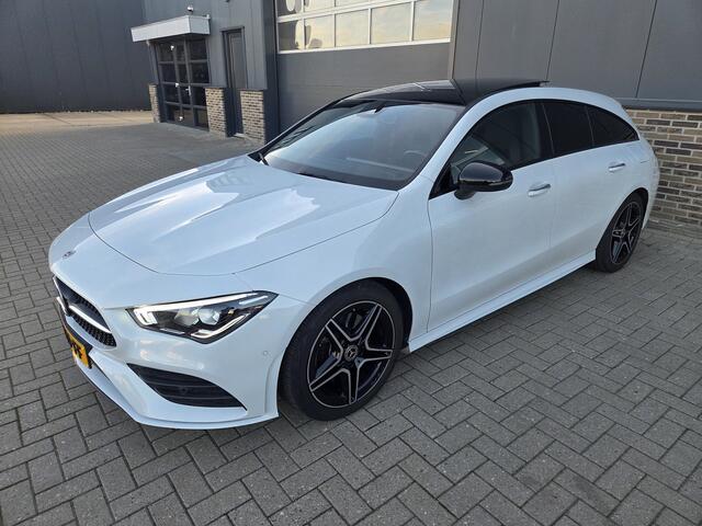 Mercedes-Benz CLA-KLASSE Shooting Brake,Camera,Led,Keyless,parelmoer wit. 200 AMG Line
