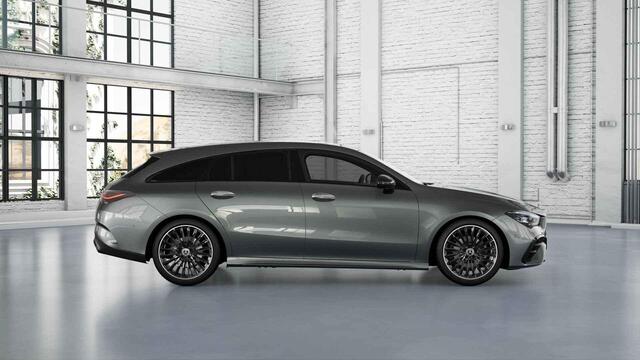 Mercedes-Benz CLA-KLASSE Shooting Brake 180 Business Solution AMG | Panoramaschuifdak | Premium plus | Night pakket | Multispaaks velgen | Head-up display | Dodehoekassistent | 360° camera | Stoelverwarming |